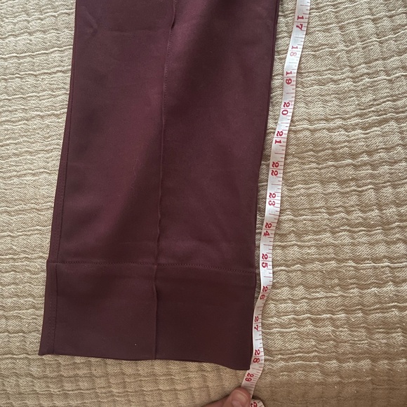 ADAY Rebellion Tailored Pants, Merlot - Picture 11 of 11